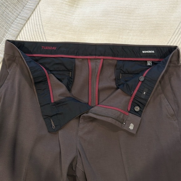 Bonobos Weekday Warrior Dress Pants, Slim fit, 40x32 - Picture 1 of 2